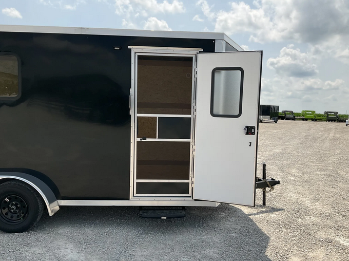 Utility Enclosed Cargo Trailer Enclosed Camping Trailer Double Axle Enclosed Trailer - Image 4